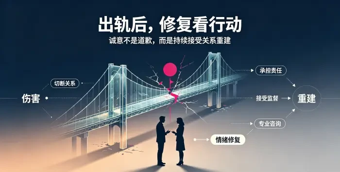 出轨后的信任修复