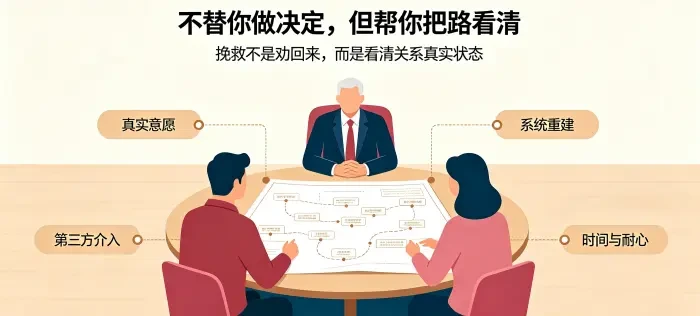 不替来访者做决定的干预原则