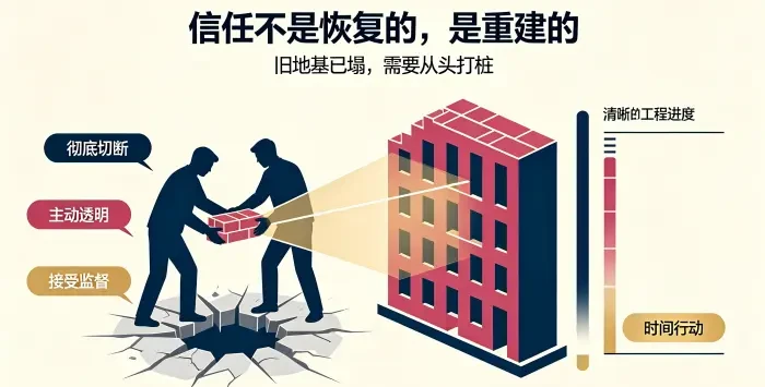 信任是重建不是恢复