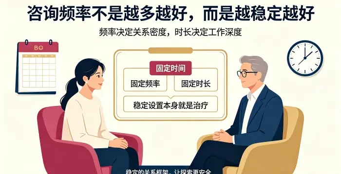 心理咨询的频率与时长为什么不能随意定