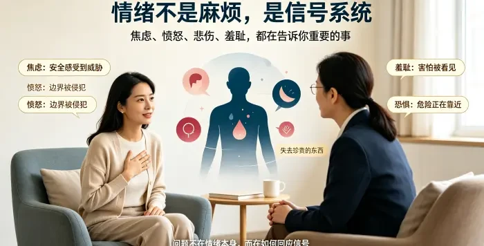 当心理咨询师说我们来看看你的感受