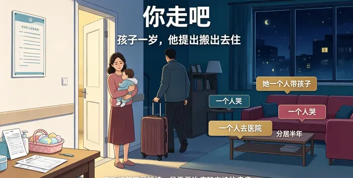 产后危机与夫妻分居场景图