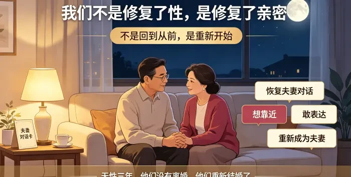 无性三年后，他们如何完成婚姻挽回