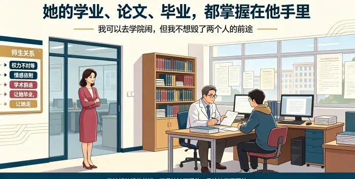 武汉高校师生关系婚外情场景图