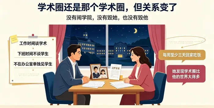 夫妻边界重建与家庭回归场景图