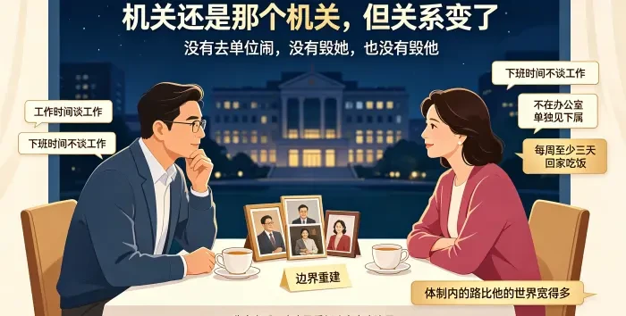 夫妻边界重建与家庭回归场景图
