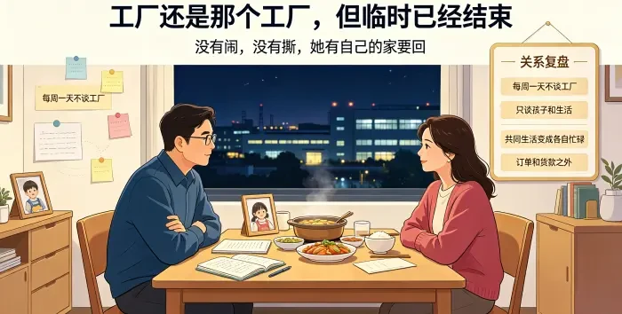 夫妻重建真实家庭场景图