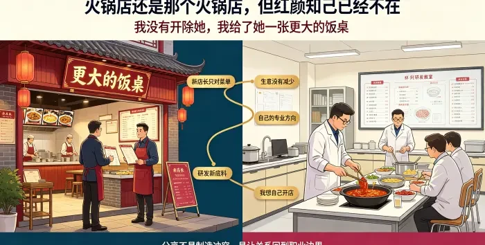 更大的饭桌与职业边界重建场景图