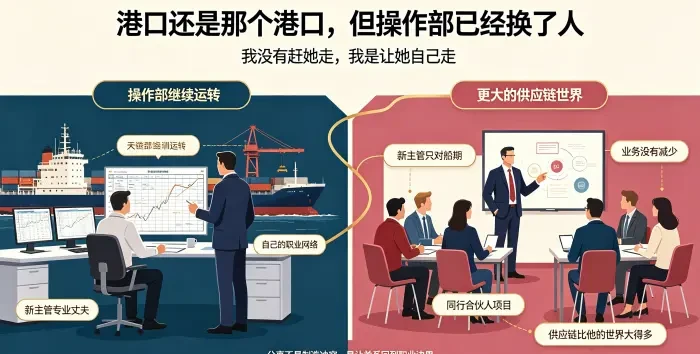 港口运转与职业边界重建场景图