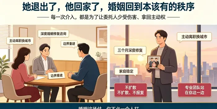 婚姻修复与拿回主动权场景