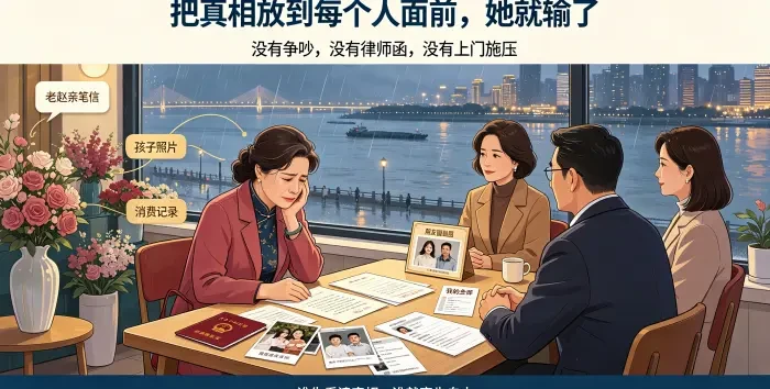 汉口咖啡馆真相对质场景图