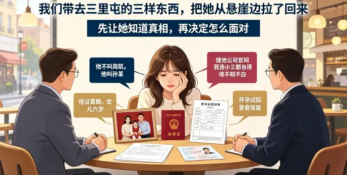 她在恋爱，男朋友的名字却是假的