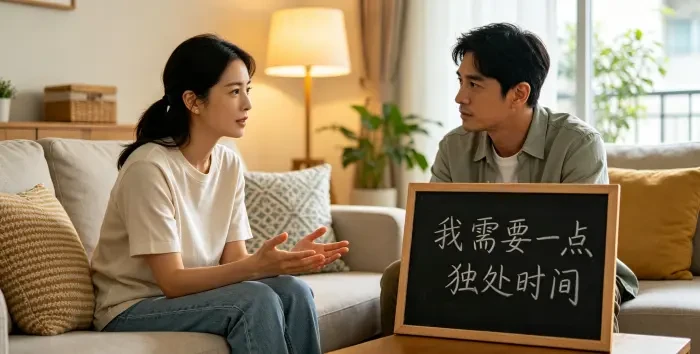 温和表达关系边界而不是命令指责