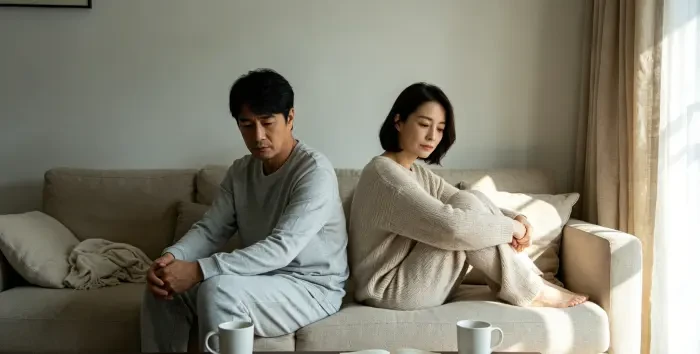 婚姻里的冷暴力，是从沉默开始冻住的