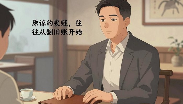 原谅的裂缝，往往从翻旧账开始