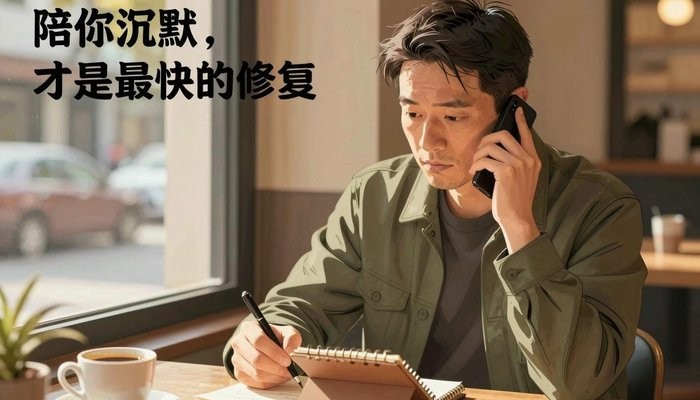 陪你沉默，才是最快的修复