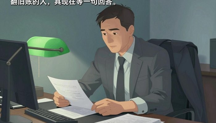 翻旧账的人，其实在等一句回答