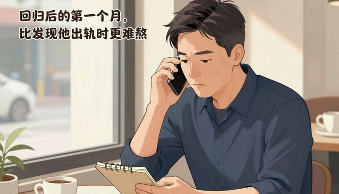 回归后的第一个月，比发现他出轨时更难熬