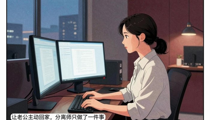 让老公主动回家，分离师只做了一件事