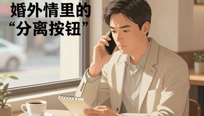 沟通技巧一位华裔男性坐在咖啡馆角落,手机贴耳,在小本子上记录