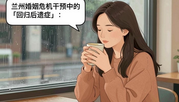 兰州婚姻危机干预中的「回归后遗症」：重建比挽回更难