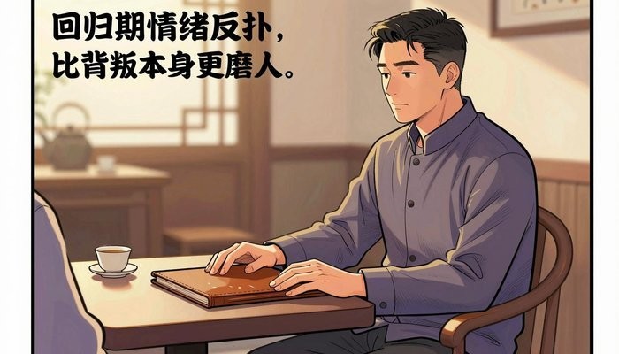 回归期的情绪反扑，比背叛本身更磨人