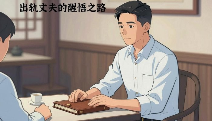 关系修复一位华裔男性坐在茶馆包间,双手放在合起的皮质卷宗上,面对未出镜的同伴