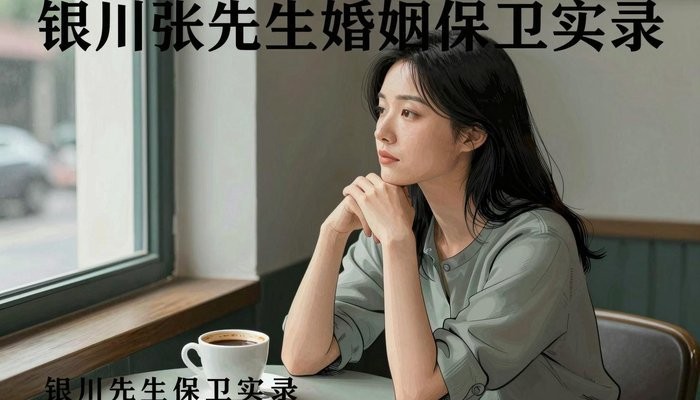 银川一位华裔女性坐在咖啡馆安静角落,双肘撑桌十指交握,凝视前方