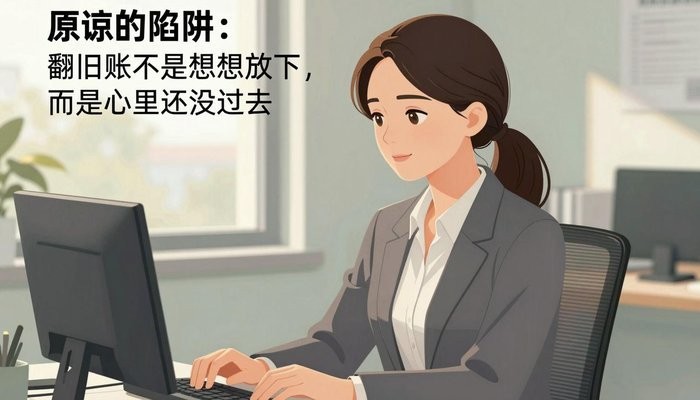 原谅的陷阱：翻旧账不是不想放下，而是心里还没过去