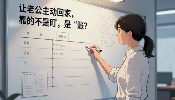 婚姻保鲜一位华裔女性站在贴满笔记和时间线的白板旁,手持马克笔侧身面向白板