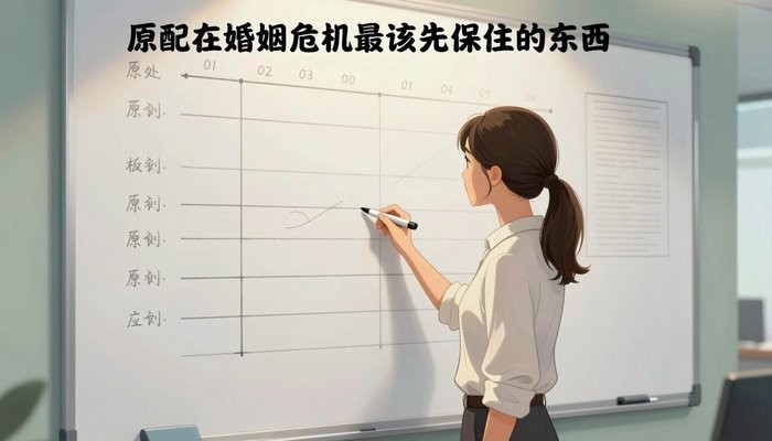 原配在婚姻危机中最该先保住的东西