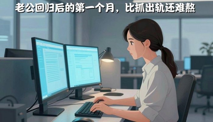 老公回归后的第一个月，比抓出轨还难熬