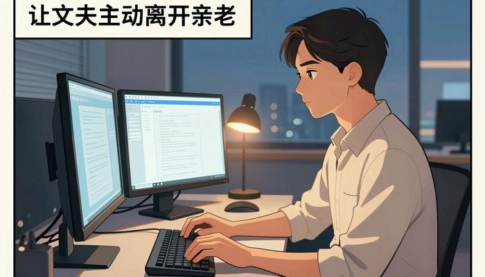 标题：让丈夫主动离开第三者