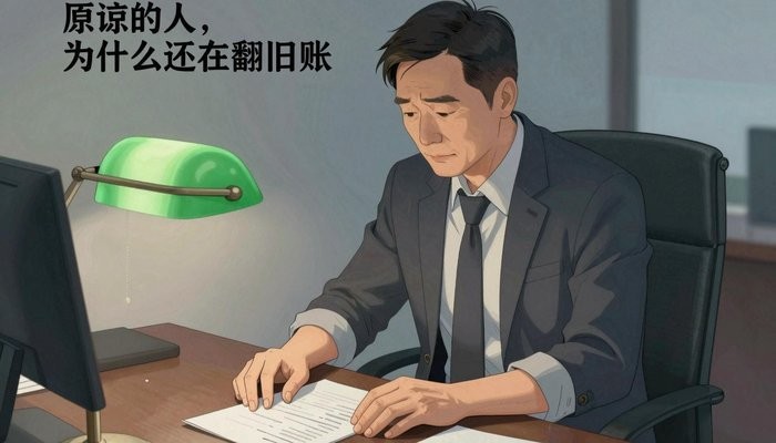 原谅的人，为什么还在翻旧账
