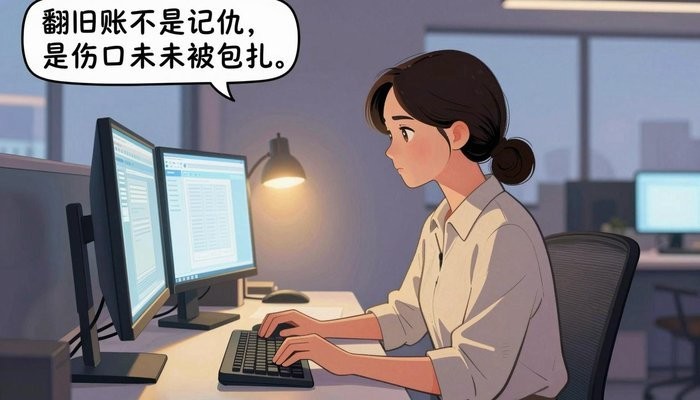 翻旧账不是记仇，是伤口从未被包扎